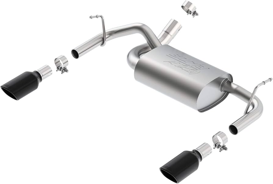 JLラングラー3.6L Borla ATAKマフラー JLラングラー3.6L Borla ATAKマフラー Borla Jeep Wrangler JL 3.6L 18